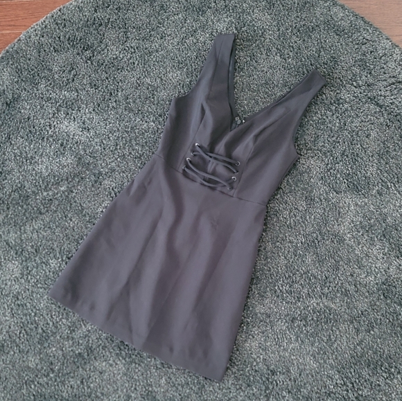 Dynamite black A-line dress - Picture 7 of 10